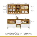 Ver imagem 4 de Cozinha Compacta 4 Peças Burguesa Nesher Móveis