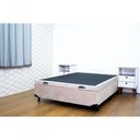 Ver imagem 3 de Cama Box Baú Casal Suede 138x188 Bege