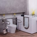 Ver imagem 4 de Barra de Apoio Fixa 80cm Aço Inox Astra