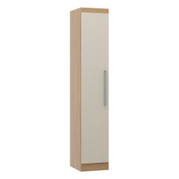 Armário Guarda Roupa Modulado Selene 1 Porta 40x218 Cm Mdp Carvalho 6004 Menu - 1