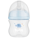 Ver imagem 2 de Mamadeira Easy Flow Elefante Azul 120ml Buba