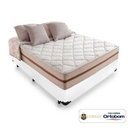 Ver imagem 2 de Cama Box Casal + Colchão de Molas Ensacadas - Anjos - Classic Mola Ensacada 22x188x138cm - Branco