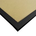 Ver imagem 2 de Moldura Para Quadro Decorativo 20x30cm - Várias Cores TaColado Moldura Preta 03 Unidades