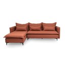 Ver imagem 3 de Sofá Modular 3 Lugares com Chaise e Pé Metal Sôma CabeCasa MadeiraOriginals