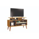 Ver imagem 2 de Rack para Tv de 42 Pés de Madeira Suporte Robusto 110cm:naturale/off White