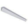 Rodateto Pvc 8mmx38mmx3,00m 5 Un Azn - Branco Gelo - 1