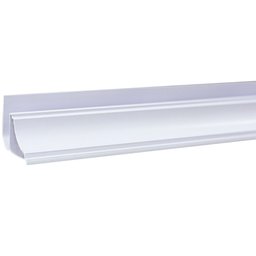 Rodateto Pvc 8mmx38mmx3,00m 5 Un Azn - Branco Gelo - 3