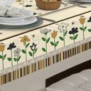 Ver imagem 4 de Toalha de Mesa Linhão 8 Lugares Retangular Margaridas