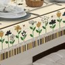 Toalha de Mesa Linhão 8 Lugares Retangular Margaridas - 4