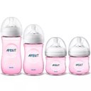 Ver imagem 1 de Kit com 4 Mamadeiras Petala 125/125/260/330ml Rosa Philips Avent