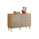 Ver imagem 2 de Balcão Cozinha Alba c/2 Portas 2GAVS 120cm Nude Demóbile