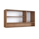 Ver imagem 3 de Armário Aéreo Triplo Giovanna 120cm com 3 Portas - Casajá - Freijo/branco
