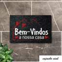 Ver imagem 4 de Tapete Capacho BEM VINDOS A NOSSA CASA 60x40 Entrada Apto