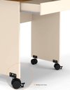 Ver imagem 5 de Escrivaninha de Estudo Home Office Pequena Polly Off-white