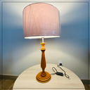 Ver imagem 2 de Abajur Sala Grande cor Mel de Madeira