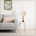 Ver imagem 3 de Abajur Sala Grande cor Mel de Madeira