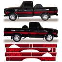Ver imagem 1 de Kit Faixa Lateral F-1000 Turbo 91 92 Cs Adesivo Decorativo Vermelho Teu Adesivo
