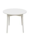 Ver mais imagens de Mesa de Jantar Colonial Brisa, Rústica Cor Branca 90cm Redon