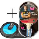Ver imagem 3 de Kit Raquete Butterfly Addoy 1000 + Raqueteira Capa Case Bty