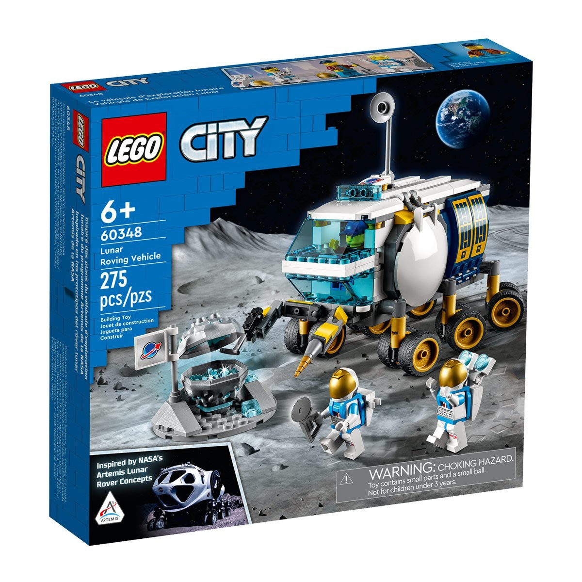 Brinquedo Lego City Blocos de Montar Veículo de Exploração Lunar 275 ...