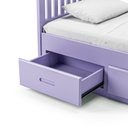Ver imagem 7 de Cama Solteiro 03 Gavetas - Madeira Maciça Lilás