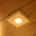 Ver imagem 4 de Spot Luminária Slim Sobrepor Teto Beiral Alumínio Led 7w Branco Quente Externo St3250 - Branco