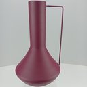 Ver imagem 5 de Vaso Decorativo Enfiete Casa Aparador Garrafa Home&Co Metal 35x21x21cm Roxo