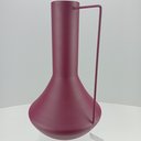 Ver imagem 3 de Vaso Decorativo Enfiete Casa Aparador Garrafa Home&Co Metal 35x21x21cm Roxo