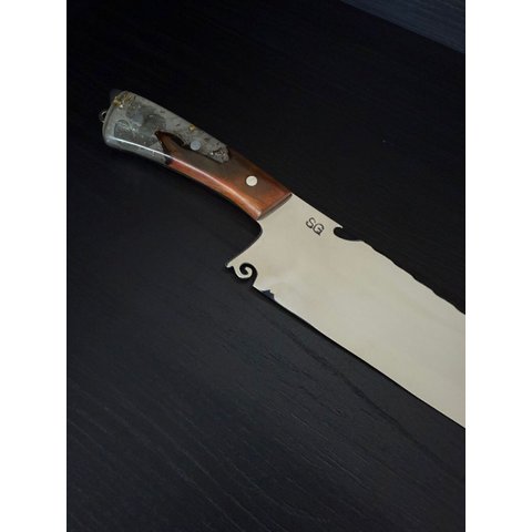 Faca Picanheira Picaço Inox Cabo de Híbrido 3mm:8'' (20cm)