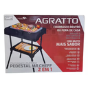 Ver imagem 5 de Churrasqueira Eletrica Pedestal Mr. Cheff 2 em 1 Agratto Mr. cheff pedestal