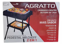 Ver imagem 5 de Churrasqueira Eletrica Pedestal Mr. Cheff 2 em 1 Agratto Mr. cheff pedestal
