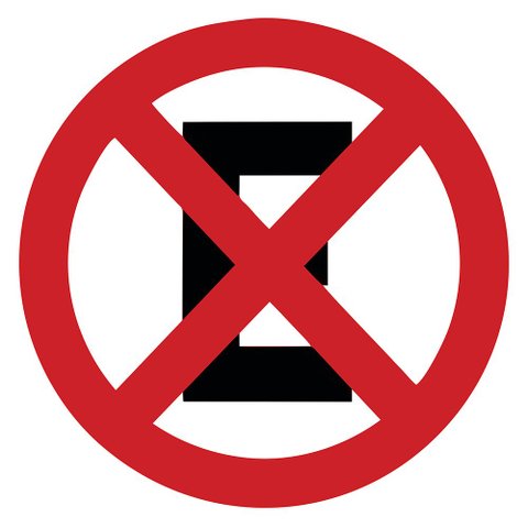 Placa Sinalização Proibido Parar E Estacionar 45x45cm Redonda TaColado 05 Unidades