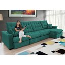 Ver imagem 4 de Sofá Coliseu 4.00m Retrátil e Reclinável Super Pillow