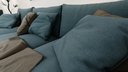 Ver imagem 6 de Kit Duas Poltronas Pétala em Linho Premium 11- Azul Sua Casa Decorações