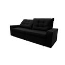 Ver imagem 3 de Sofá Retrátil/Reclinável Malta 2,00m Suede Velut com Molas no Assento King House