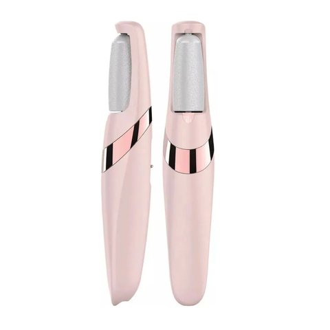 Esfoliador Elétrico Lixa Pé Calos Recarregável Usb Rosê Oasis
