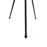 Mesa Lateral Embaraço Redonda Bistrô Apoio Sofá Decoração 45 X 45cm Metal Preto - 3