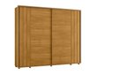 Ver imagem 1 de Guarda-Roupa Casal 2 Portas 8 Gavetas Portas de Correr Dalí 278cm MDF Cumaru Quarto