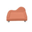 Ver imagem 5 de Mini Sofá Cama Divã Pet Cães e Gatos Orgânico Confortável e Reforçado Bouclé