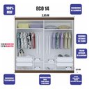 Ver imagem 4 de Guarda-Roupa 100% MDF 2 Portas e 4 Gavetas Eco 14 Bom Pastor