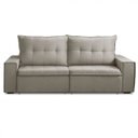 Ver imagem 2 de Sofá Retrátil Reclinável Valentino 2,10m Linho - Shop Das Cabeceiras