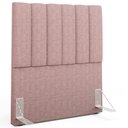 Ver imagem 2 de Cabeceira Cama Box Painel Solteiro 100 Cm Dália W01 Linho Rosa - Lyam Decor