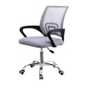 Ver imagem 4 de Cadeira Escritório Plus Cinza Giratória Regulável Home Office Computador