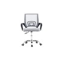 Ver imagem 5 de Cadeira Escritório Plus Cinza Giratória Regulável Home Office Computador