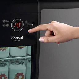 Cervejeira Consul Mais 82 Litros Czd12 Titanium 220v - Czd12atbna - 3