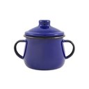 Ver imagem 1 de Açucareiro Esmaltado Azul 380 Ml Ewel