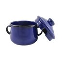 Ver imagem 4 de Açucareiro Esmaltado Azul 380 Ml Ewel