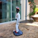 Ver imagem 5 de Zé Pelintra no Poste Imagem em Resina 11 Cm