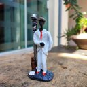 Ver imagem 6 de Zé Pelintra no Poste Imagem em Resina 11 Cm