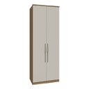 Ver imagem 1 de Guarda Roupa Modulado 02 Portas 03 Gavetas 234cm de Altura Setiba - Carvalho/Offwhite